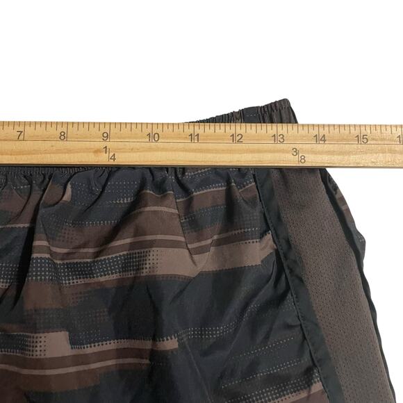 Nike Womens Athletic Shorts Medium Brown Tempo Dri Fit Lined Running Track Short - Picture 11 of 14
